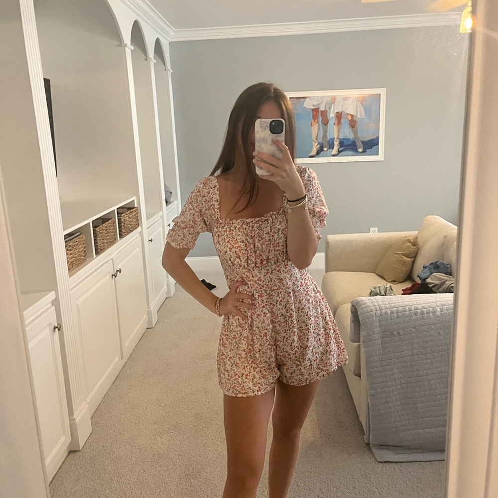 FRANCESCAS FLORAL ROMPER